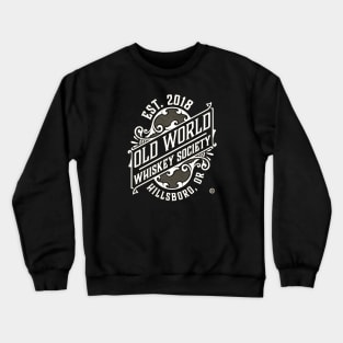 White logo, Hillsboro Crewneck Sweatshirt